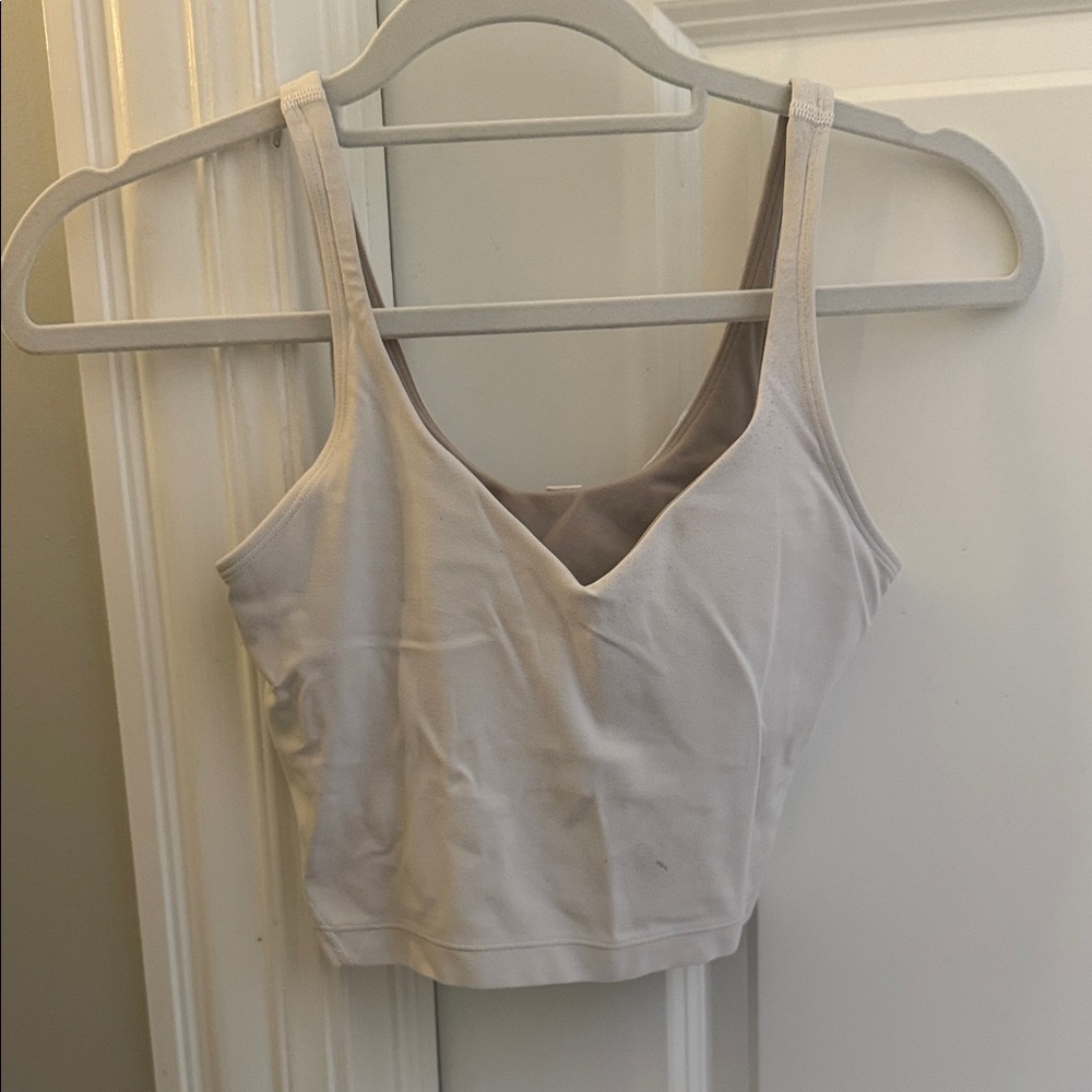 Lululemon White Align Top
